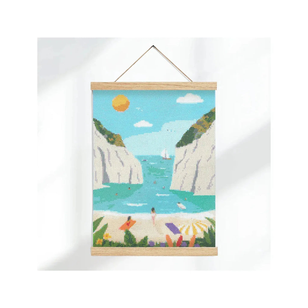 Coffret Petit Diamond - Diamond Painting Stiniva Beach Par Maja Tomljanovic