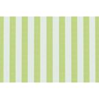 Pouf Modulable - Tissu Extérieur À Rayures - Blanc Et Vert Anis