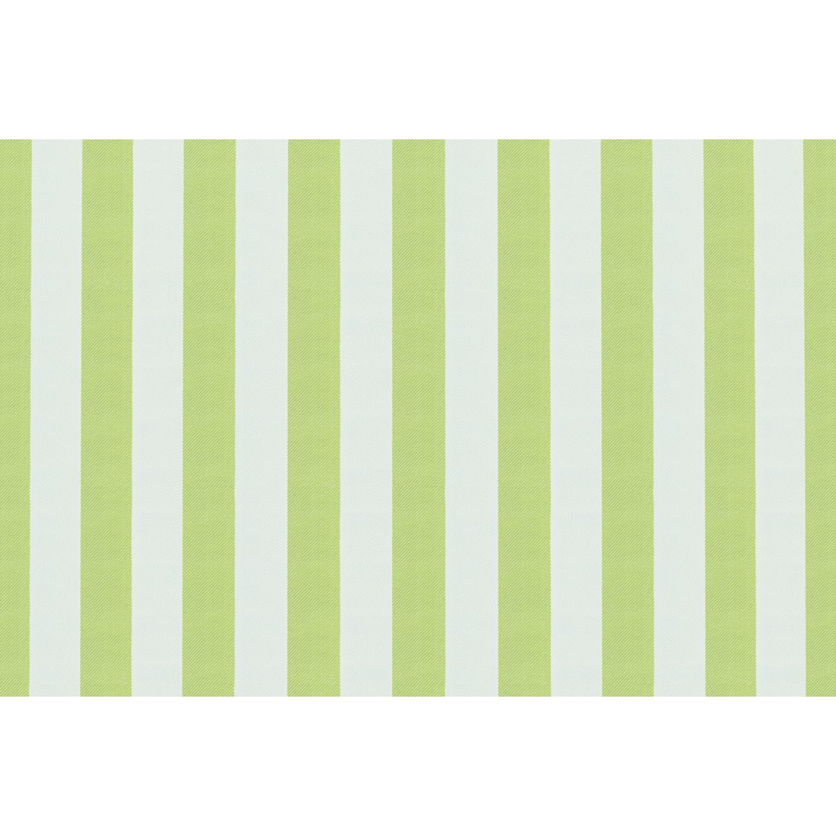 Pouf Modulable - Tissu Extérieur À Rayures - Blanc Et Vert Anis