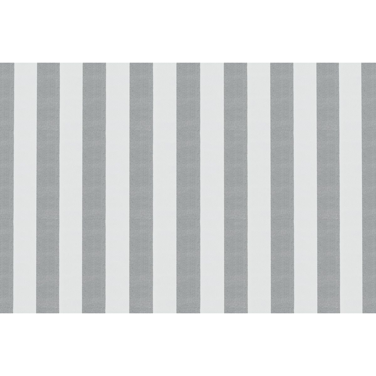 Méridienne Modulable - Tissu Extérieur À Rayures - Blanc Et Gris