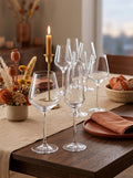 Diamantis - Lot De 8 Verres À Pied 29Cl Et 8 Flûtes 23Cl - Cristallin Expert - Translucide