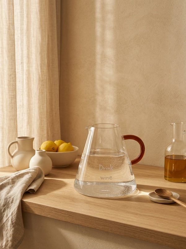 Monterey - Pichet/décanteur - Marron - Verre Borosilicate - 1,4L