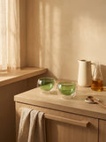 Monterey - Set De 2 Bols - Vert - Verre Borosilicate - 180ml