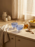 Monterey - Set De 2 Bols - Bleu - Verre Borosilicate - 180ml