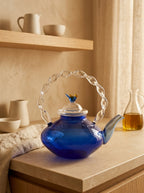 Monterey - Théière - Bleue - Verre Borosilicate - 660ml