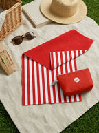 Austin - Pochette Isotherme Accompagnée D'une Serviette - Rouge - Textile