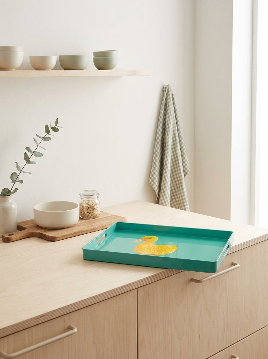 Mykonos - Plateau Rectangulaire Canard - PVC