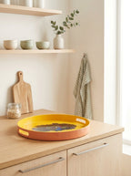 Mykonos - Plateau Rond Paon - PVC