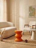 Samarcanda - Tabouret - Orange - Céramique