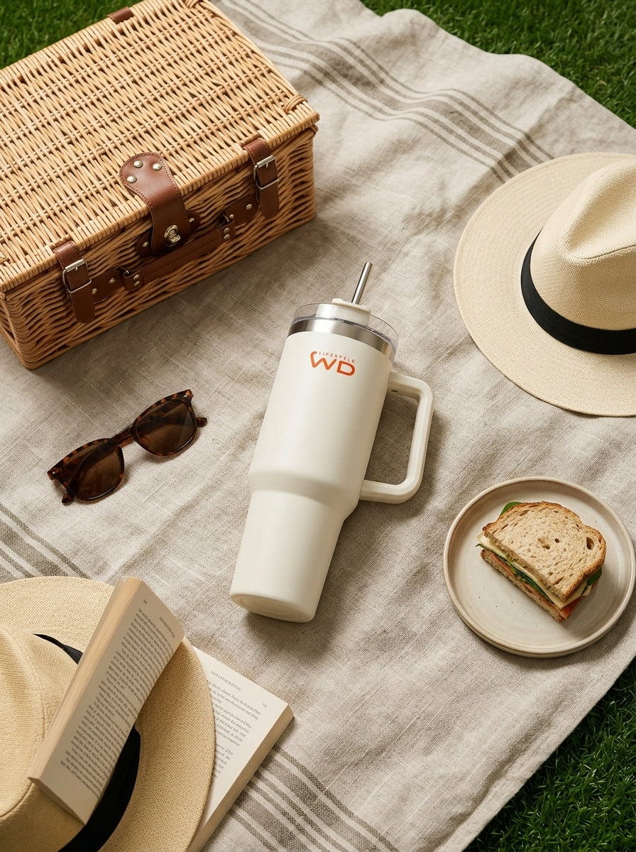 Miami - Mug Américain - Blanc - Métal - 1,2L