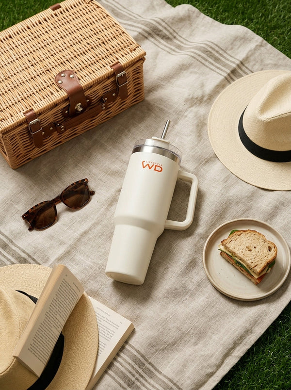 Miami - Mug Américain - Blanc - Métal - 1,2L