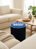 Amsterdam - Tabouret Pliant Avec Assise Souple - Bleu