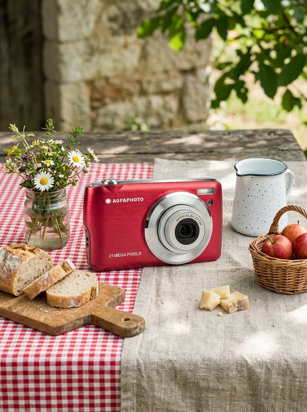 Appareil Photo Numérique Compact - Realishot DC8200 - Rouge - Agfaphoto