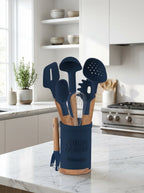 Set Ustensiles De Cuisine 9 Pièces - Bleu
