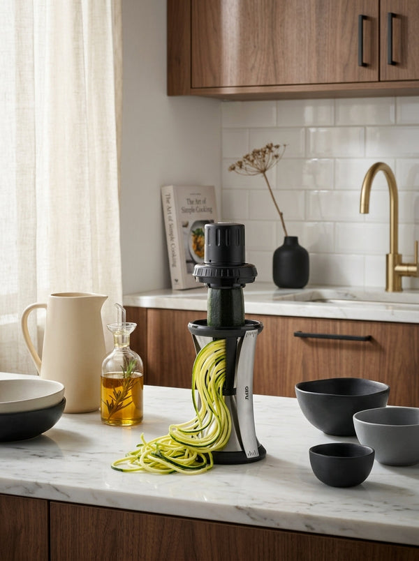 Spirelli® - Taille-Légumes XL - Noir/Argent