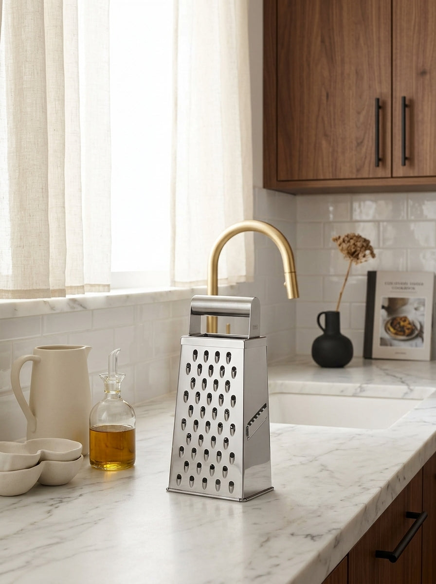 Cubo - Râpe Carrée - Argent