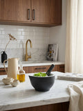 Grino - Mortier - Porcelaine - Noir/Blanc