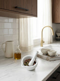 Macino - Mortier - Porcelaine - Blanc