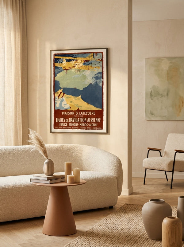Air France - LATECOERE Affiche 1923 A1438