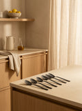 Terno - Set De 6 Cuillères À Café - Inox - Noir