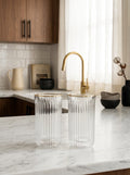 Rome - Set De 2 Chopes Double Paroi - Verre Borosilicaté - Transparent