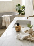 Fain - Distributeur De Savon - Porcelaine - Or