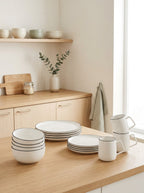 Studio Base - Service 16 Pièces - Porcelaine - Blanc