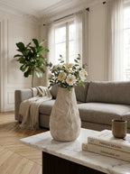Cave - Vase - Grès - Beige