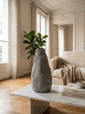 Cave - Vase Anthracite - Grès - Gris