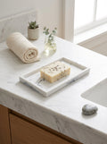 Suds - Porte-Savon Marble - Polyrésine - Blanc