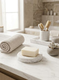 Suds - Porte-Savon Marble - Polyrésine - Blanc