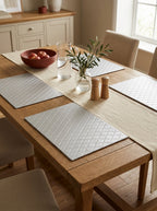 Tabletop - Set De 4 Sets De Table - Plastique - Argent