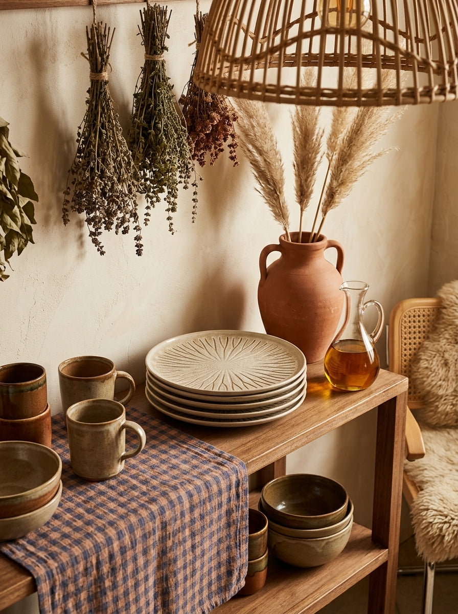 Orion - Set De 4 Assiettes Plates - Porcelaine - Blanc
