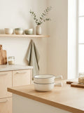 Nero - Set De 2 Bols - Porcelaine - Blanc