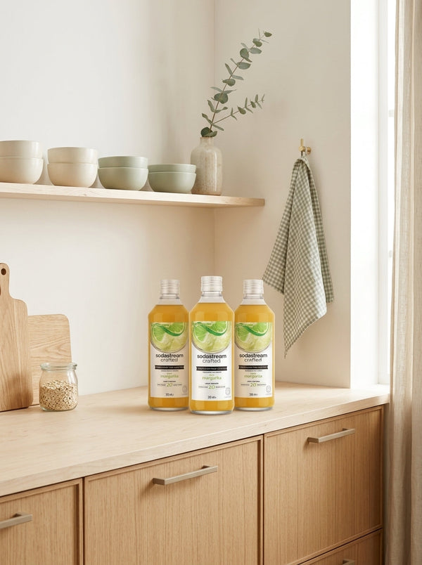 Lot De 3 Cocktails Mixer Saveur Margarita Sans Alcool - 330Ml