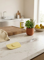 Zenker - Spatule De Cuisine Et De Pâtisserie 26 Cm Zenker Smart Pastry - Jaune|Brun|Transparent