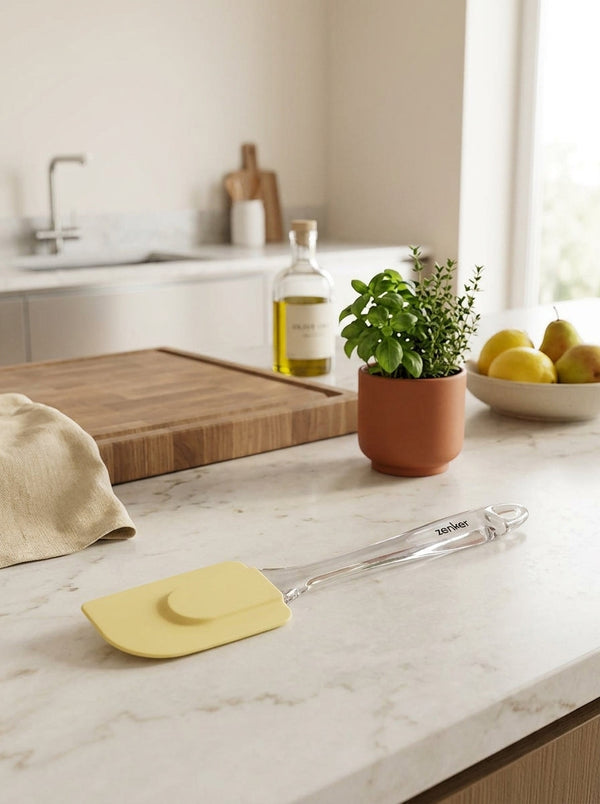 Zenker - Spatule De Cuisine Et De Pâtisserie 26 Cm Zenker Smart Pastry - Jaune|Brun|Transparent