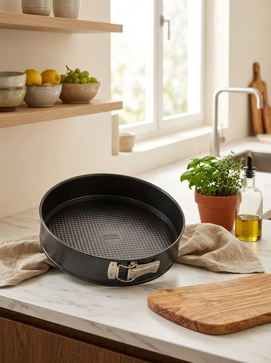 Zenker - Moule À Manqué À Charnière 30 Cm Zenker Black Metallic - Noir