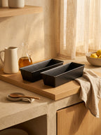 Zenker - Lot De 2 Moules À Cake 25 Cm Zenker Pure - Noir