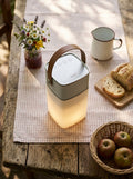 Milano - Enceinte Bluetooth Avec Lumière LED - Argent