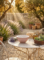 Austin - Support Spirale Antimoustiques Table Et Sol Avec Tige Magnétique - Rose - Métal