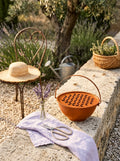 Austin - Support Spirale Anti-moustiques De Table Et De Sol Avec Tige Magnétique - Orange - Métal