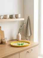 Mykonos - Plateau Vide-poches Ovale Papillon - PVC