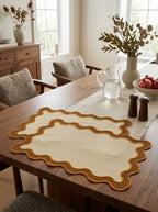 Samarcanda - Lot De 2 Sets De Table - Beige - Textile