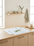 Mykonos - Lot De 2 Sets De Table Flamant Rose - PVC