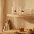 Monterey - Lot De 2 Gobelets Champignons - Verre Borosilicate - 250ml
