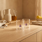 Monterey - Lot De 2 Gobelets Sacs - Verre Borosilicate - 250ml