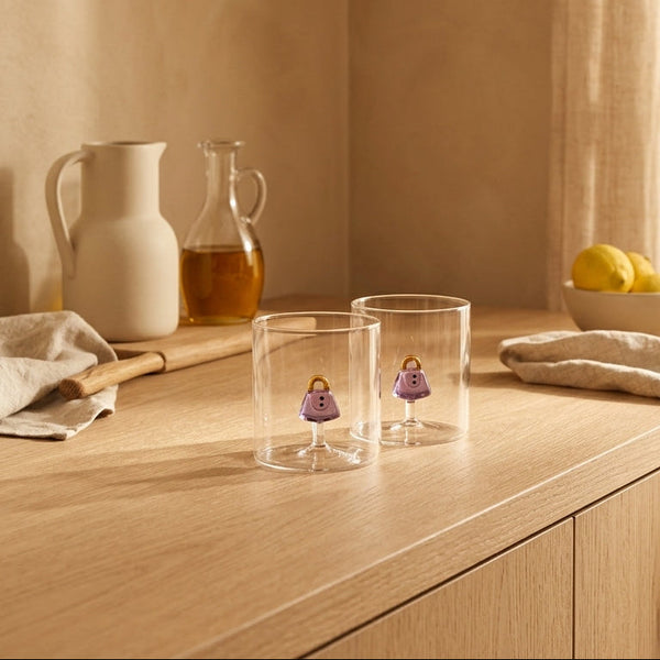 Monterey - Lot De 2 Gobelets Sacs - Verre Borosilicate - 250ml