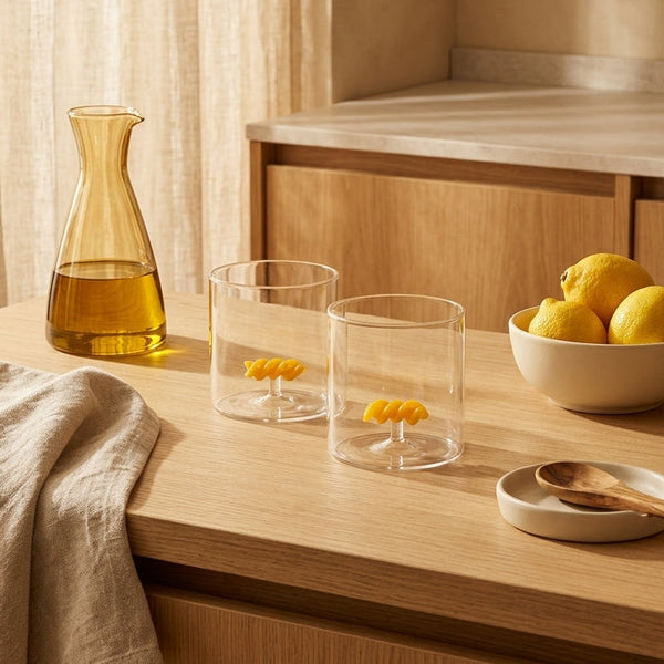 Monterey - Lot De 2 Gobelets Fusillos - Verre Borosilicate - 250ml