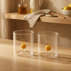 Monterey - Lot De 2 Gobelets Tortellinos - Verre Borosilicate - 250ml